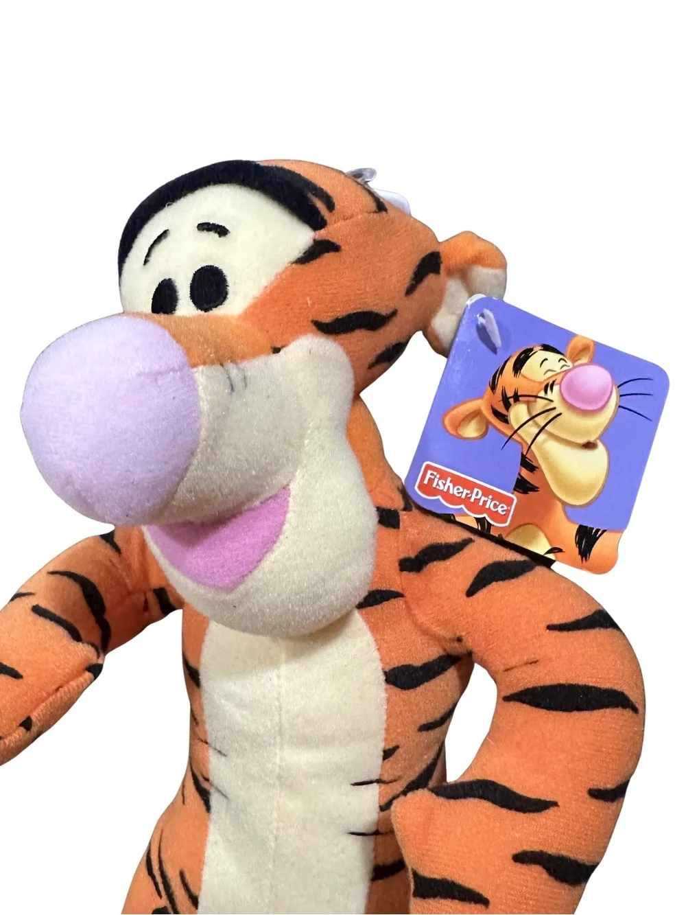 Vintage 2003 Fisher Price Tigger Plush w/ Original Tags